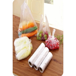 Orta Boy Rulo Poşet 200 adet Manav poşeti . Mutfak , banyo çöp poşeti