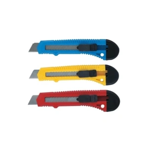 Plastik Kilitli Maket Bıçağı 3 Adet