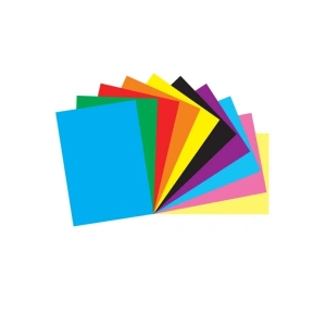 Puti Renkli A4 Elişi Kağıdı 100lük Poşet Karışık Renk Paket