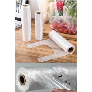 Rulo Hışır Atlet Orta Boy Poşet Manav Bakkal Malzeme Poşeti 200 LÜ 1 PAKET