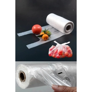 Rulo Hışır Atlet Poşet Orta Boy Tek Kullanımlık