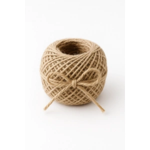 Sarılmış İnce Jüt İp 10 Metre Hasır İpi, Bağlama İpi , Çuval İpi, Kırnap İpi, Jüt Ip 10 Metre Çeyiz İpi