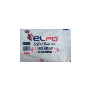 Şeffaf Eldiven Poşet Eldiven 500 Adet 250 Çift