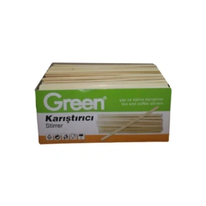 Tahta Bambu Çay Karıştırıcı