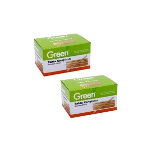 Tahta Çay Karıştırıcı 2 Paket