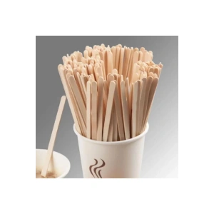 Tahta Karıştıcı 1 Paket Çay-kahve Karıştırıcı