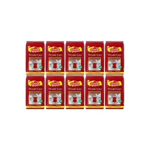 Tiryaki Siyah Dökme Çay 1 Kg 10 Adet