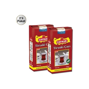 Tiryaki Siyah Dökme Çay 2 X 1 Kg
