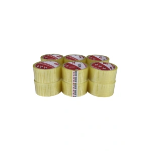 Vege Aslan Şeffaf 45x40mt Koli Bandı (12 Adet)