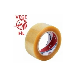Vege Fil Koli Bandı Ambalaj Bantı Şeffaf Bant 1 Adet 45x100 Bant
