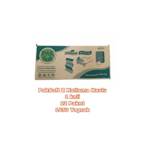 Z Katlama Havlu 1 Koli 12 Paket 1450 Yaprak