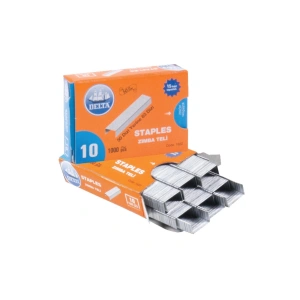 1000ADET Zımba Teli 4x9mm Çelik Zımba Teli Küçük Boy No:10 Beyaz