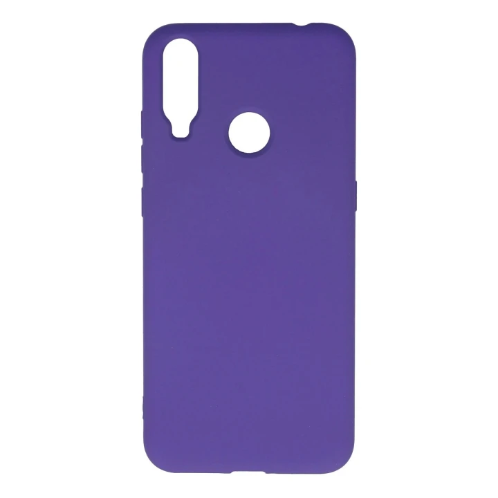 General Mobile GM 10 Kılıf Nano içi Kadife Silikon - Mor