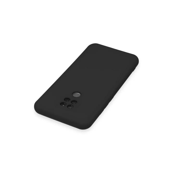 General Mobile GM 20 Kılıf Nano içi Kadife Silikon - Siyah