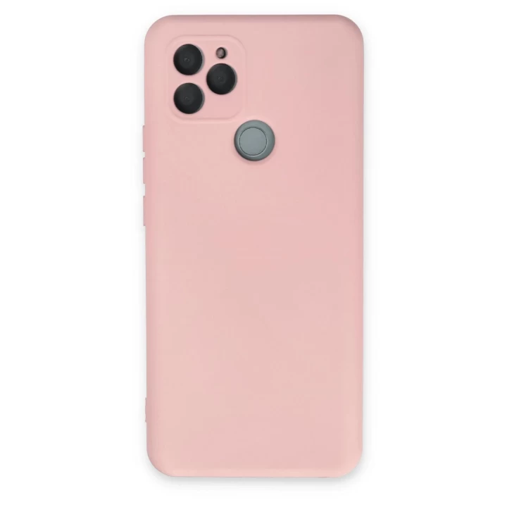 General Mobile GM 21 Kılıf Nano içi Kadife Silikon - Pudra