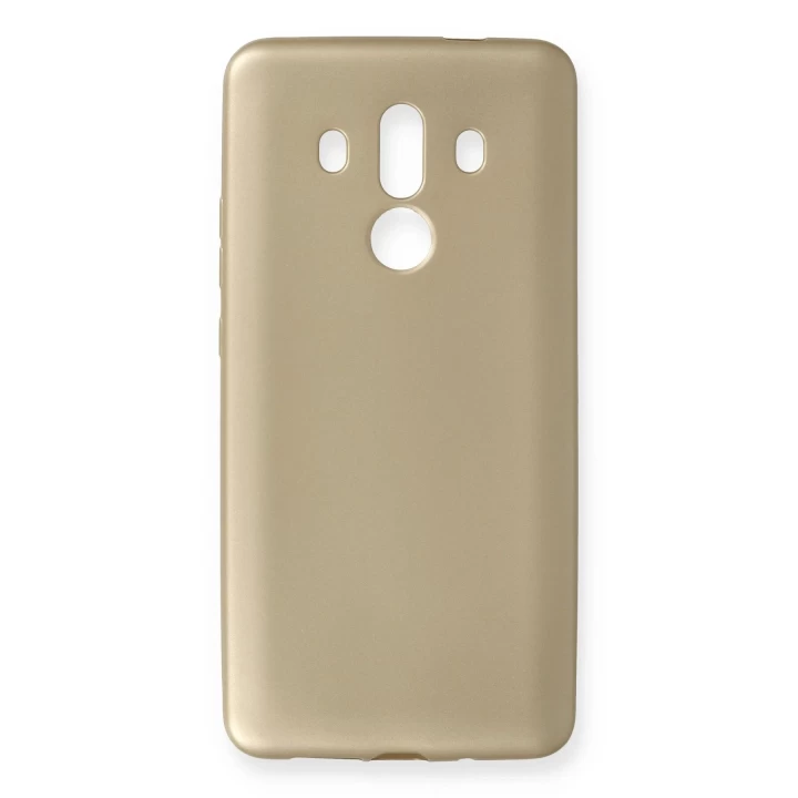Huawei Mate 10 Pro Kılıf First Silikon - Gold