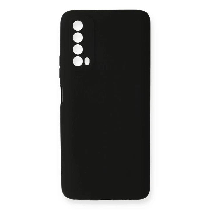 Huawei P Smart 2021 Kılıf First Silikon - Siyah