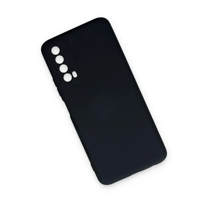 Huawei P Smart 2021 Kılıf Nano içi Kadife Silikon - Lacivert