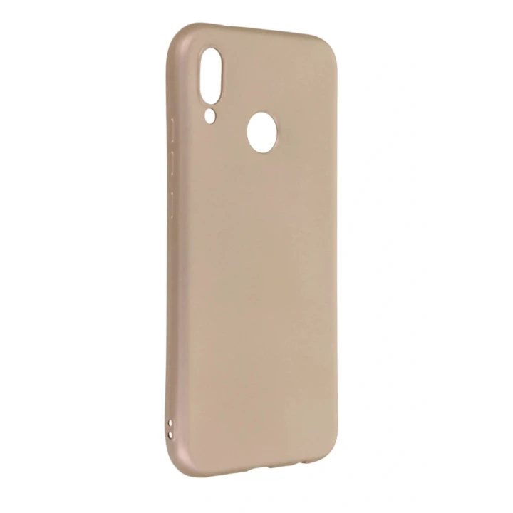 Huawei P20 Lite Kılıf First Silikon - Gold