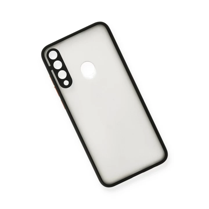 Huawei Y6P Kılıf Montreal Silikon Kapak - Siyah
