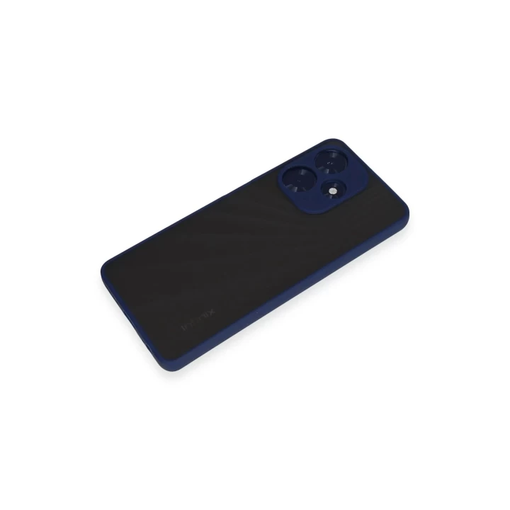 İnfinix Hot 30 4G Kılıf Montreal Silikon Kapak - Lacivert