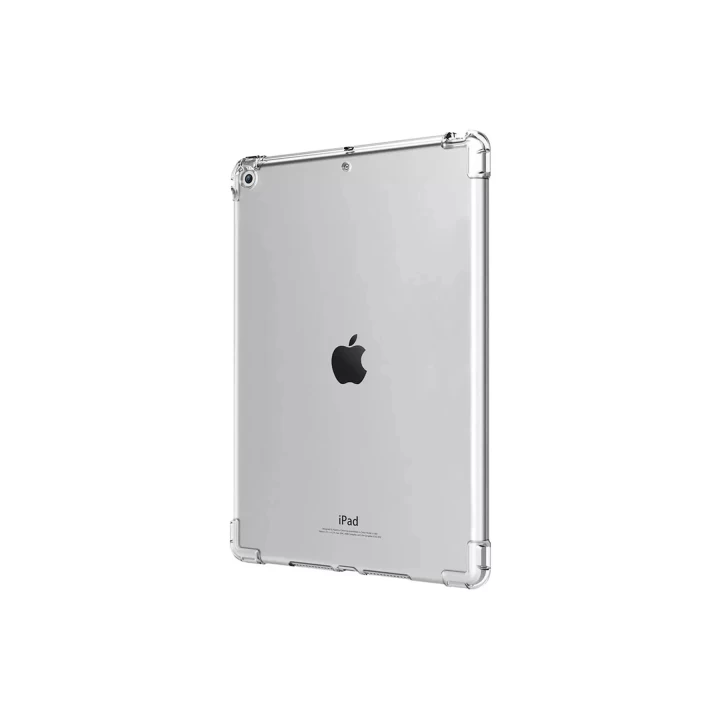 iPad 10.2 (7.nesil) Kılıf Anti Şeffaf Tablet Silikon - Şeffaf
