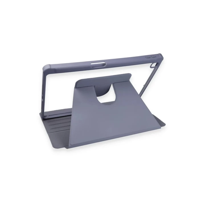 iPad 10.2 (7.nesil) Kılıf Starling 360 Kalemlikli Tablet Kılıf - Lila