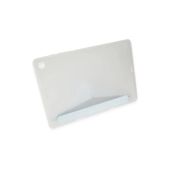 iPad 10.2 (8.nesil) Kılıf Kalemlikli Mars Tablet Kılıfı - Mavi