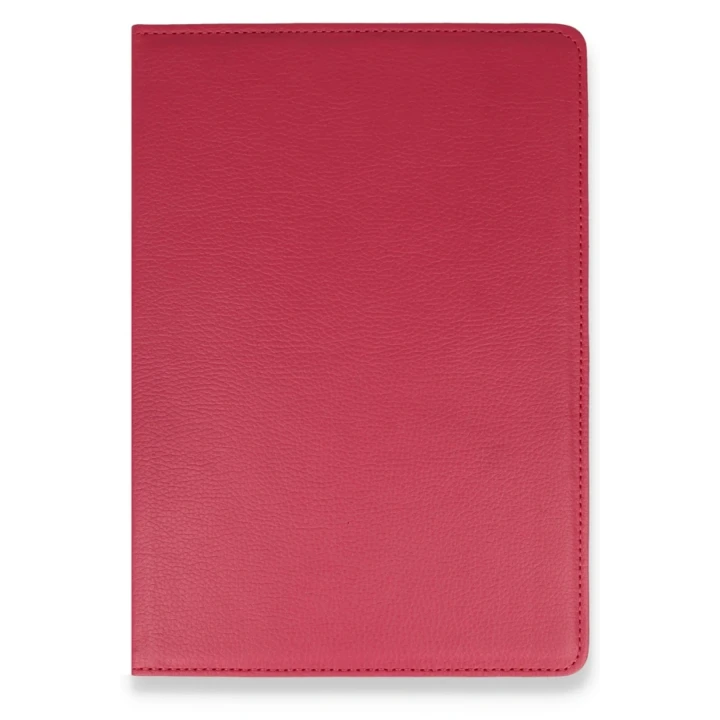 iPad 4 9.7 Kılıf 360 Tablet Deri Kılıf - Pembe