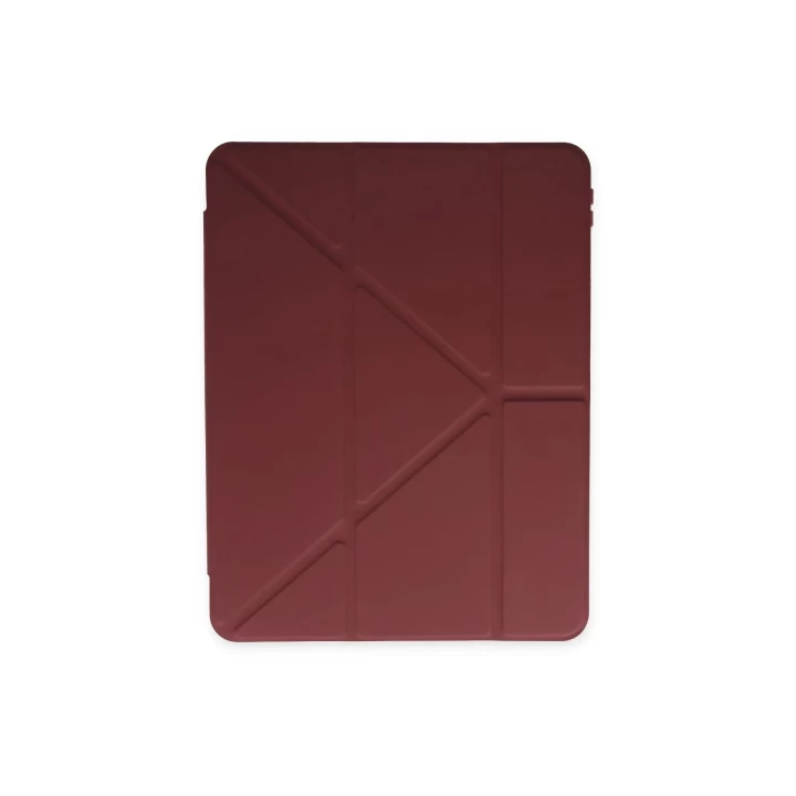 iPad 9.7 (2018) Kılıf Kalemlikli Mars Tablet Kılıfı - Mor