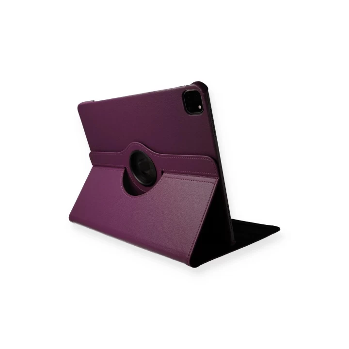 iPad Pro 11 (2020) Kılıf 360 Tablet Deri Kılıf - Mürdüm