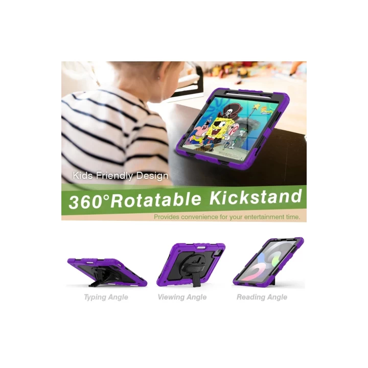 iPad Pro 11 (2020) Kılıf Pars Tablet Kapak - Mor