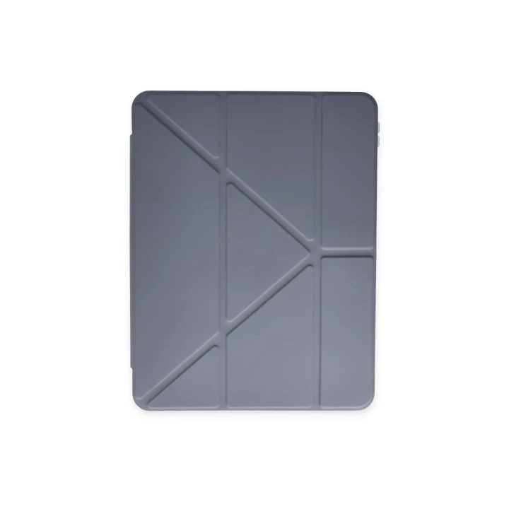 iPad Pro 11 (2024) Kılıf Kalemlikli Mars Tablet Kılıfı - Lila