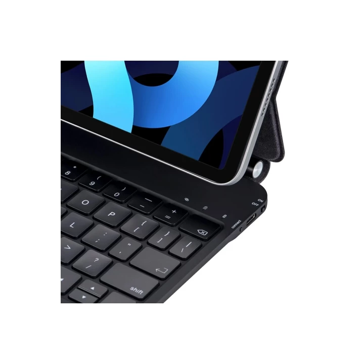 iPad Pro 12.9 (2022) Kılıf X9 Magic Manyetik Klavyeli Tablet Kılıfı - Siyah
