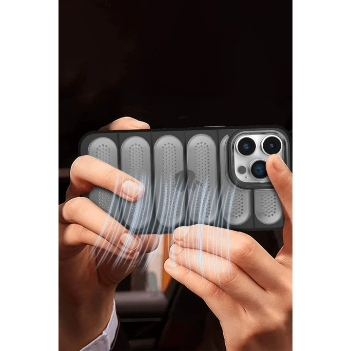 iPhone 11 Kılıf Airmax Silikon Kapak - Siyah