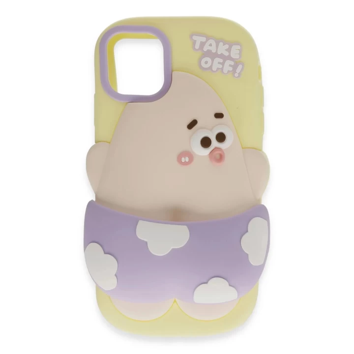 iPhone 11 Kılıf Poky Karakter Silikon Kapak - Desen 5