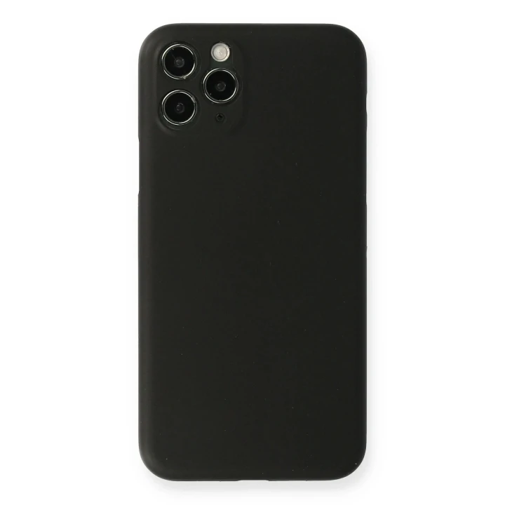 iPhone 11 Pro Kılıf PP Ultra İnce Kapak - Siyah