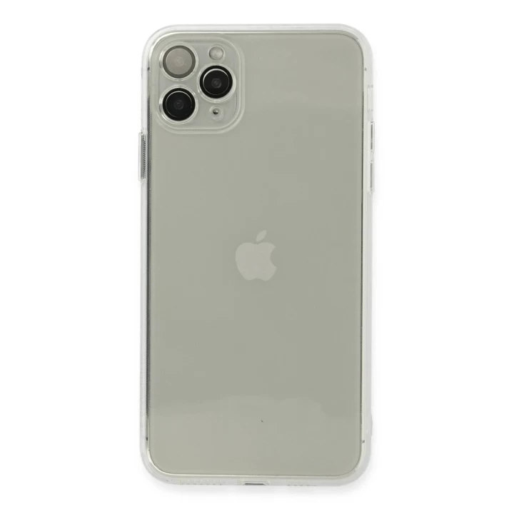 iPhone 11 Pro Max Kılıf Fly Lens Silikon - Şeffaf