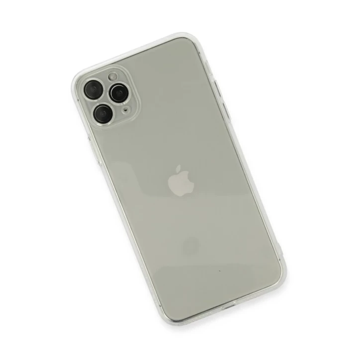 iPhone 11 Pro Max Kılıf Fly Lens Silikon - Şeffaf