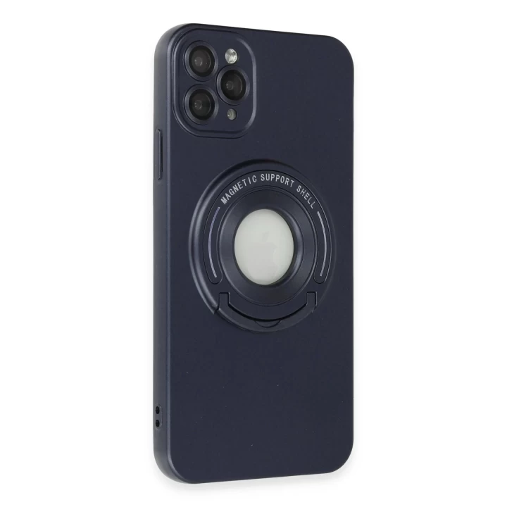 iPhone 11 Pro Max Kılıf Lukka Magneticsafe Kapak - Lacivert