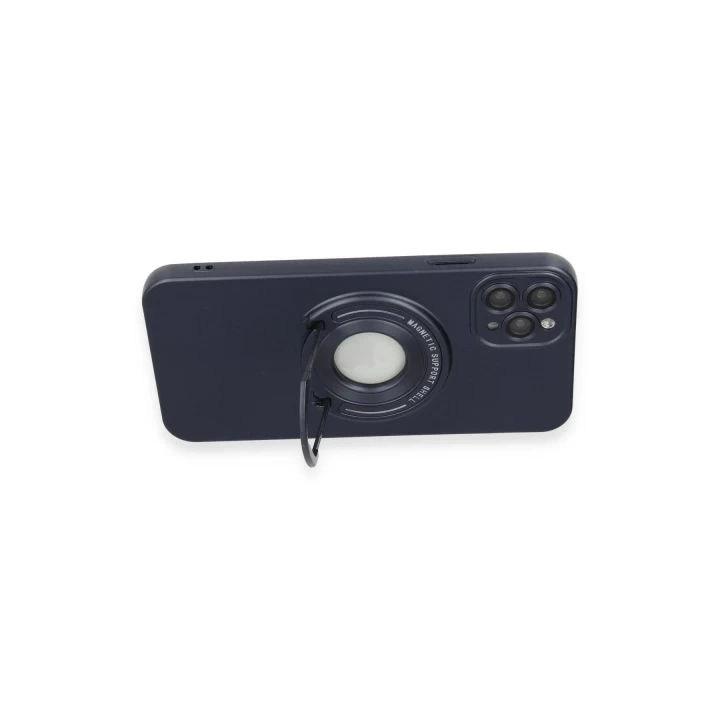iPhone 11 Pro Max Kılıf Lukka Magneticsafe Kapak - Lacivert