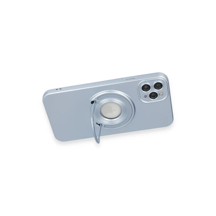 iPhone 11 Pro Max Kılıf Lukka Magneticsafe Kapak - Sierra Blue