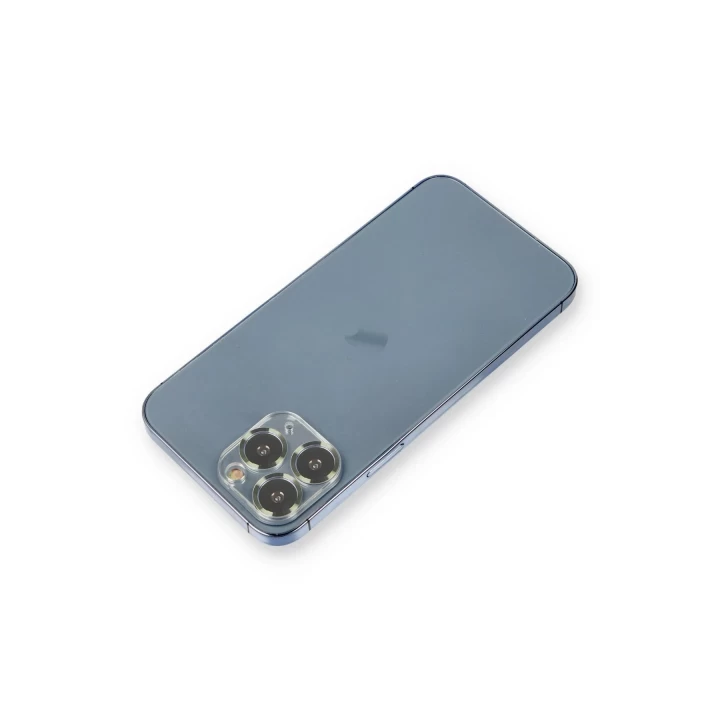 iPhone 11 Pro Max Metal Kamera Lens Koruma Cam - Koyu Yeşil