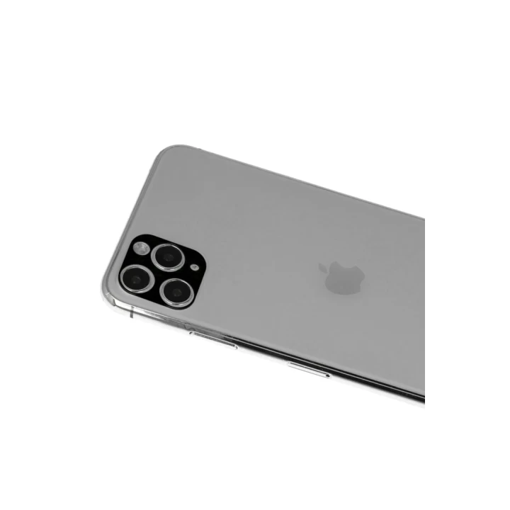iPhone 11 Pro Max Rainbow Kamera Lens Koruma Cam - Siyah
