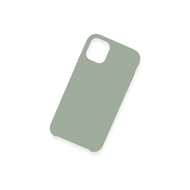 iPhone 12 Kılıf Lansman Legant Silikon - Açık Gri