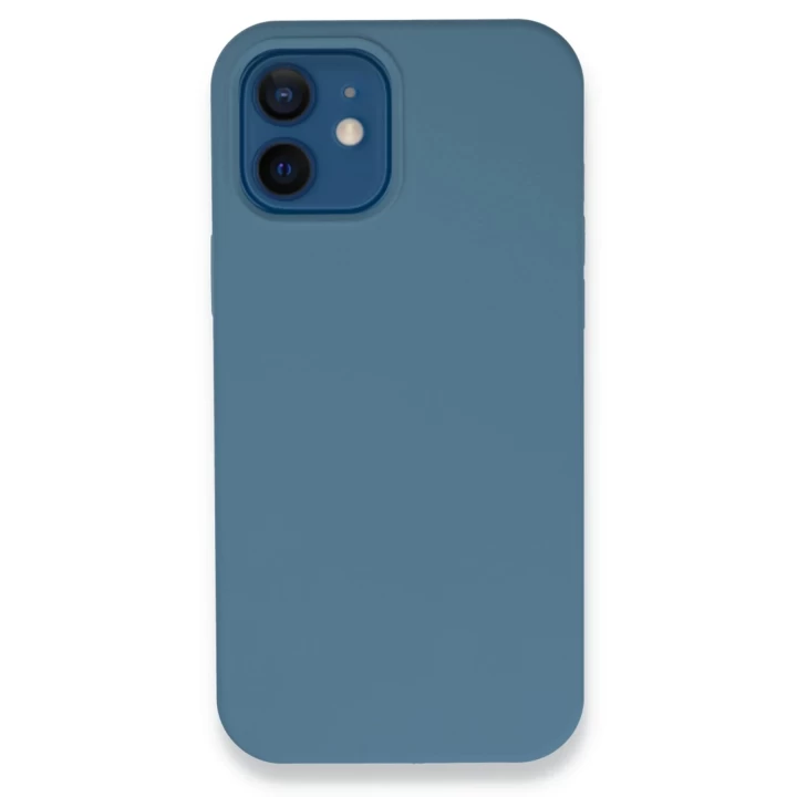 iPhone 12 Kılıf Lansman Legant Silikon - Açık Mavi