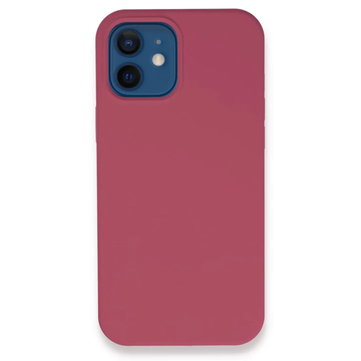 iPhone 12 Kılıf Lansman Legant Silikon - Fuşya