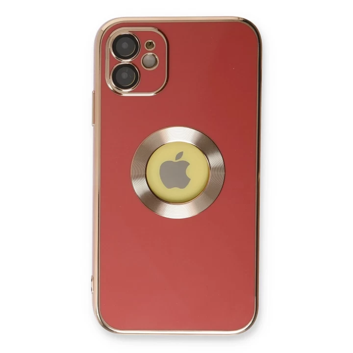 iPhone 12 Kılıf Store Silikon - Kırmızı