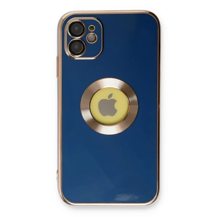 iPhone 12 Kılıf Store Silikon - Mavi