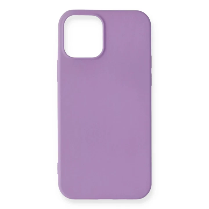 iPhone 12 Mini Kılıf First Silikon - Lila